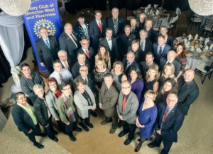 Network at Rotary Club of Moncton West & Riverview Charter Night 2015. Photo by Nigel Fearon Photography