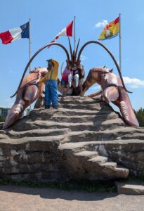 Giant Lobster Shediac. event planning. destination conferences