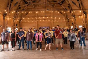 HR leader hosting employee appreciation event in Moncton workplace